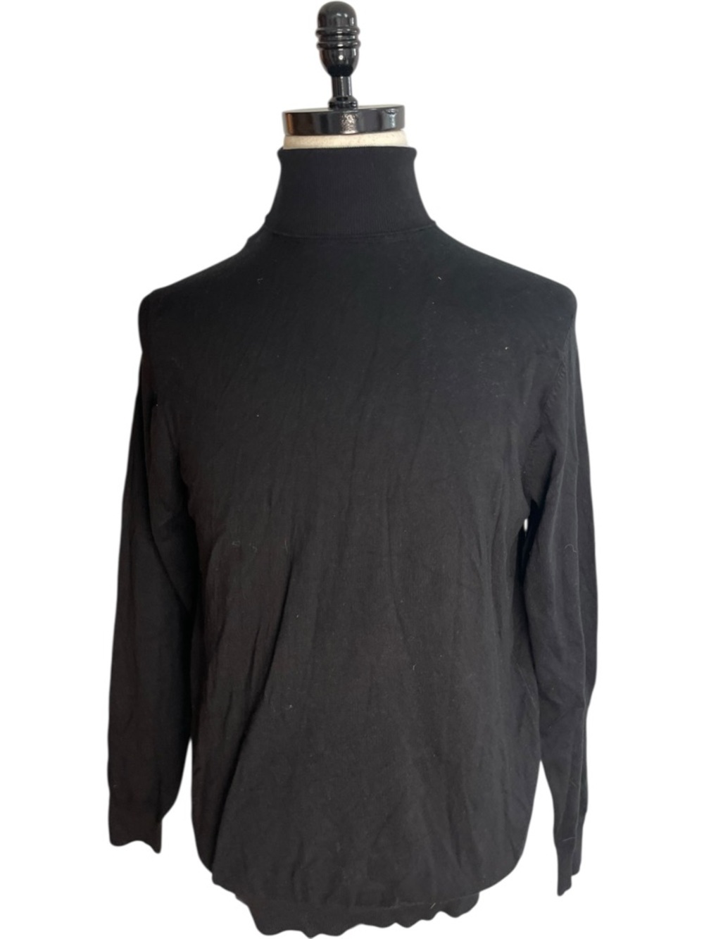 Zara Man Turtleneck Sweater Black